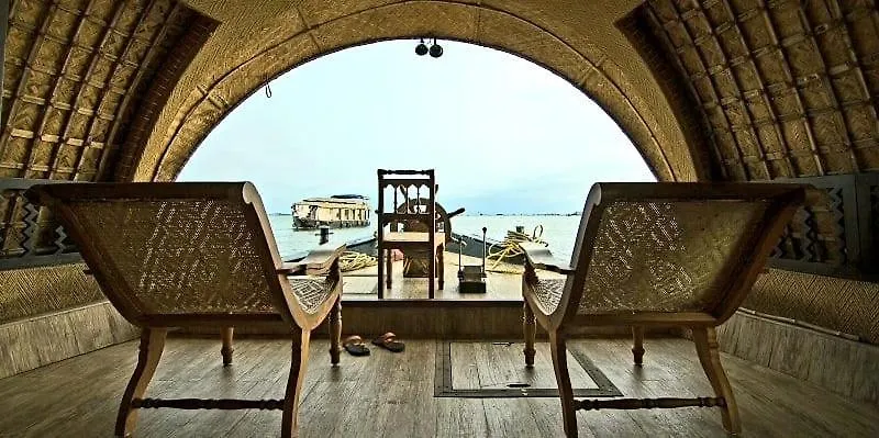 Úszó hotel Achankovil Houseboat Alappuzha